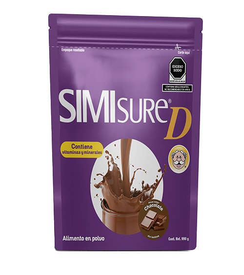 Simisure diabetes chocolate 990 gr